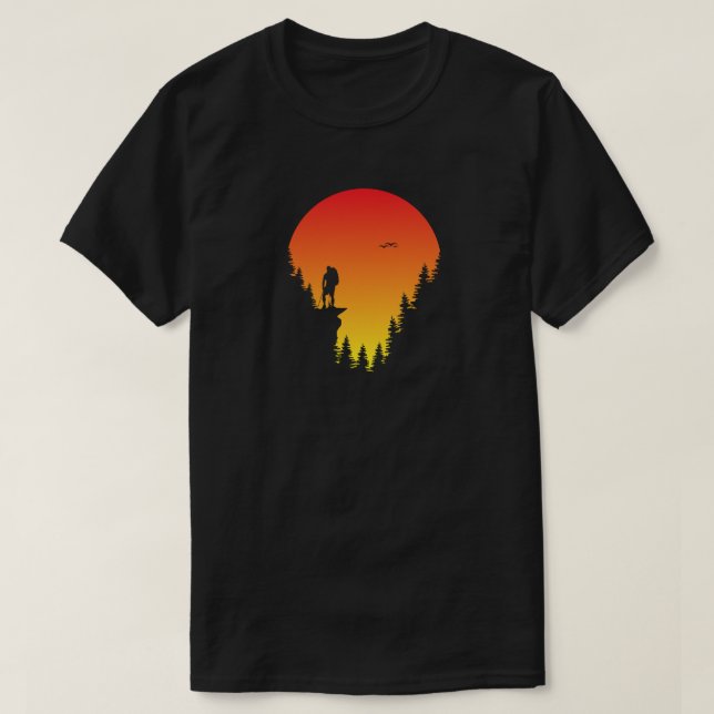 Camiseta de senderismo (Diseño del anverso)