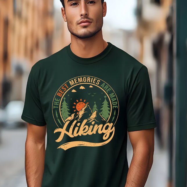 Camiseta de senderismo La aventura espera (Subido por el creador)