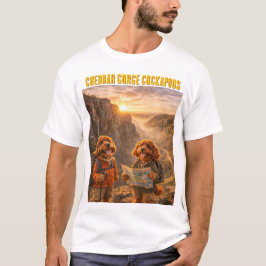 Camiseta de senderismo para Cockapoo Cheddar Gorge