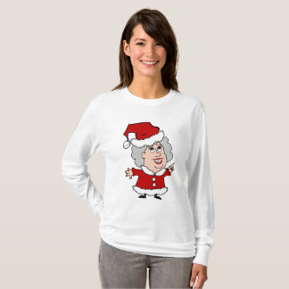 Camiseta de señora Claus Long Sleeve Women's