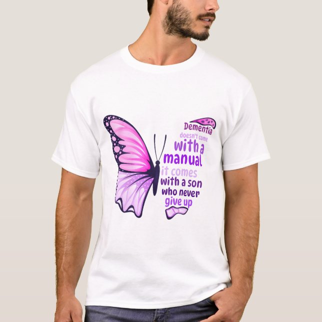 Camiseta de sensibilización de Demetia alzheimer (Anverso)