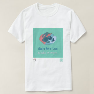 Camiseta de sensibilización sobre donación de órga