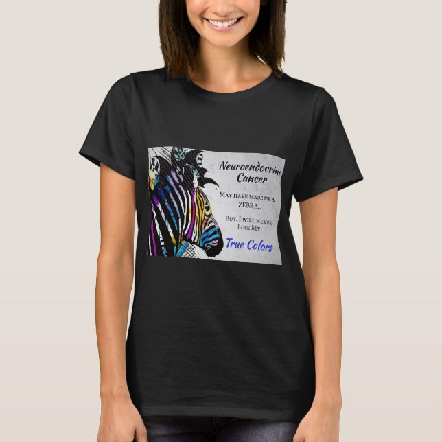 Camiseta de sensibilización sobre el apoyo al cánc (Anverso)