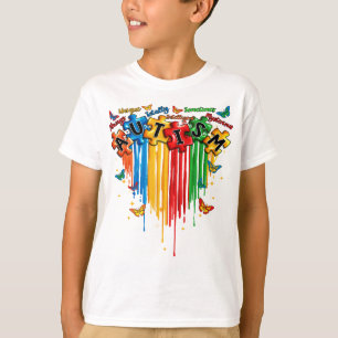 Camiseta de sensibilización sobre el autismo, cami