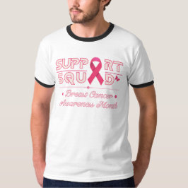Camiseta de sensibilización sobre el cáncer de mam