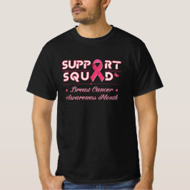 Camiseta de sensibilización sobre el cáncer de mam