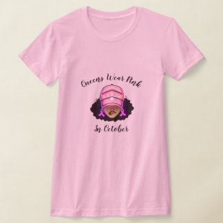 Camiseta de sensibilización sobre el cáncer de mam