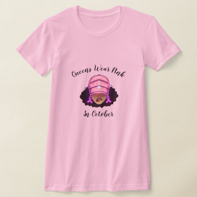 Camiseta de sensibilización sobre el cáncer de mam (Distribución)