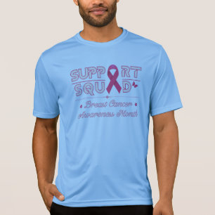 Camiseta de sensibilización sobre el cáncer de mam