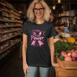 Camiseta de sensibilización sobre el cáncer de mam