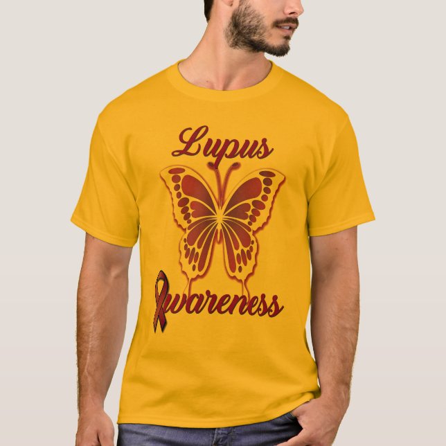 Camiseta de sensibilización sobre el lupus (Anverso)