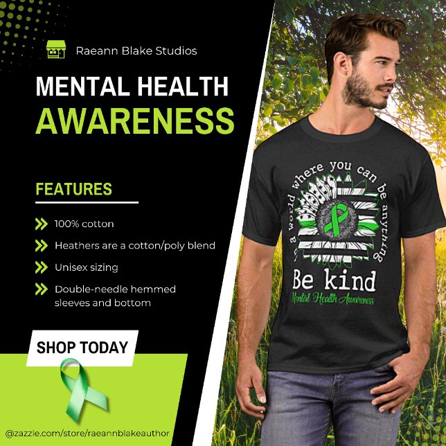 Camiseta de sensibilización sobre la salud mental (Subido por el creador)