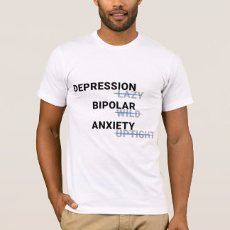 Camiseta de sensibilización sobre salud mental