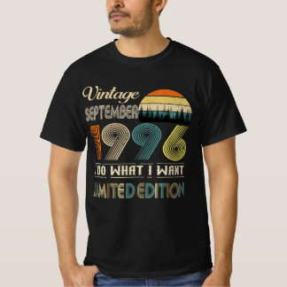 Camiseta de septiembre de 1996 - Nacimiento estilo