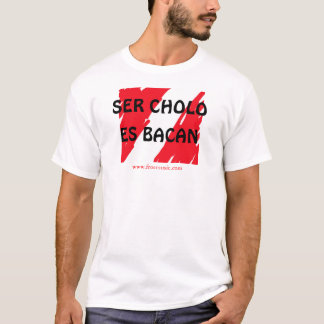 Camiseta de SER CHOLO ES BACAN Perú