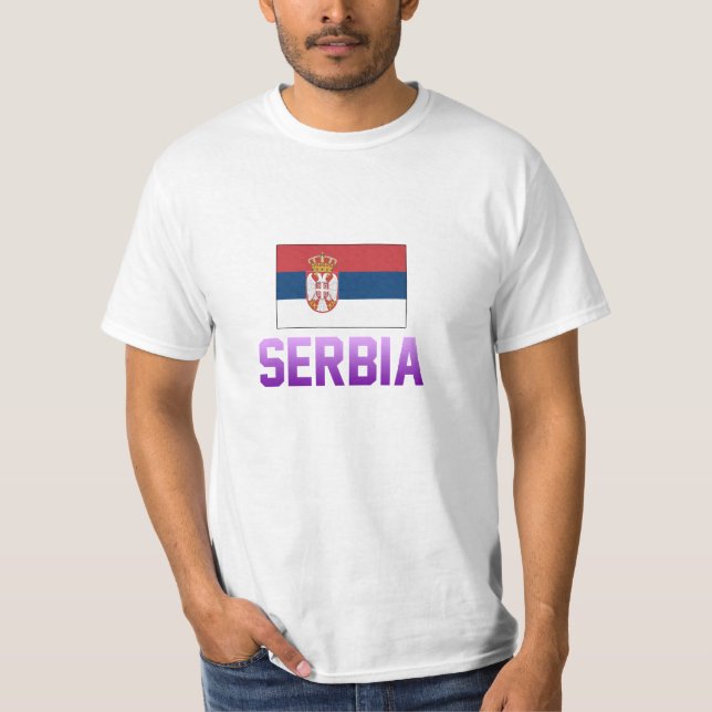 Camiseta de Serbia (Anverso)