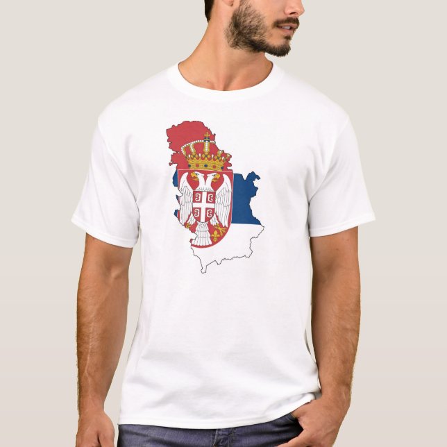 Camiseta de Serbia (Anverso)