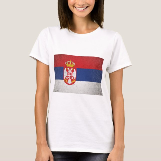 Camiseta de Serbia (Anverso)