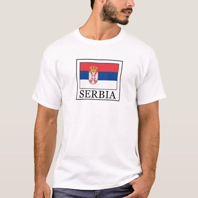 Camiseta de Serbia (Anverso)