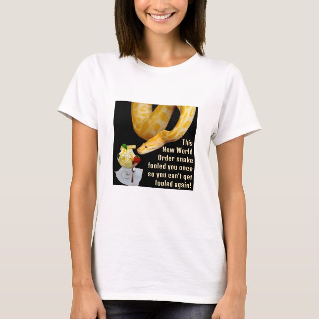 Camiseta de serpiente de NWO (ligera) (Anverso)
