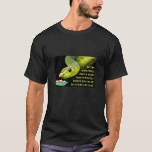 Camiseta de serpiente de NWO (v2 oscura)