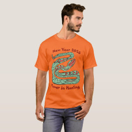 Camiseta de serpiente para Año Nuevo masculino 202