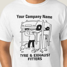 Camiseta de servicios de garage de montadores de n