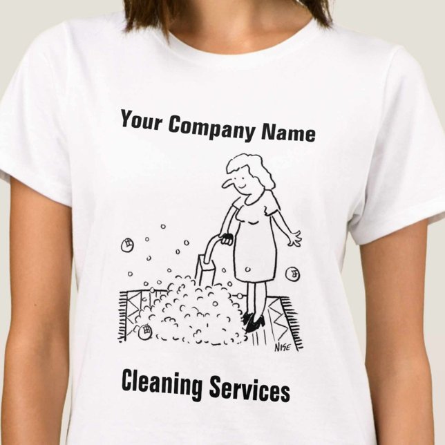 Camiseta de servicios de limpieza (Subido por el creador)