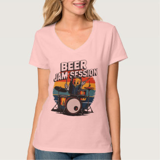 Camiseta de sesión de cerveza - Gráfica de cerveza