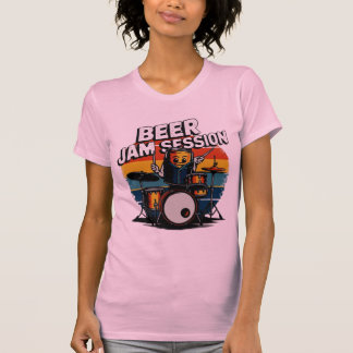 Camiseta de sesión de cerveza - Gráfica de cerveza