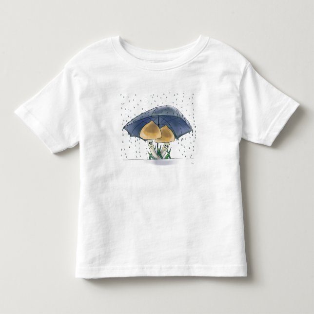 Camiseta de setas de pequeño tamaño (Anverso)