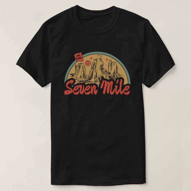 Camiseta de Seven Mile, Arizona (Diseño del anverso)