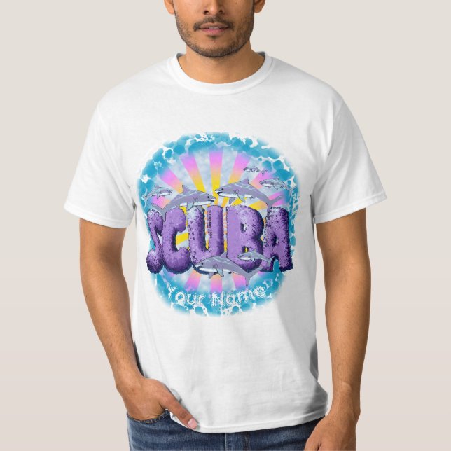 Camiseta de Shark Scuba (Anverso)