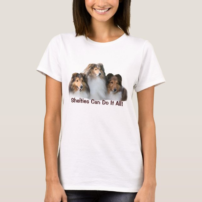 Camiseta de Sheltie (Anverso)