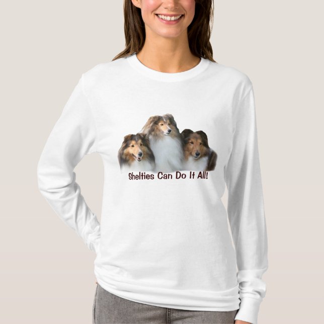 Camiseta de Sheltie (Anverso)