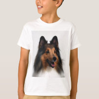 Camiseta de Sheltie para los niños