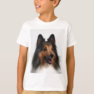Camiseta de Sheltie para los niños