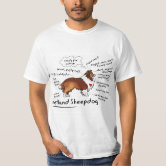 Camiseta de Shetland Sheepdog