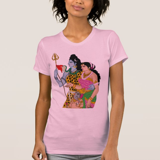 Camiseta de Shiv Parvati (Anverso)