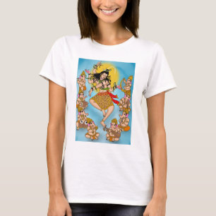 Camiseta de Shiva Bailando