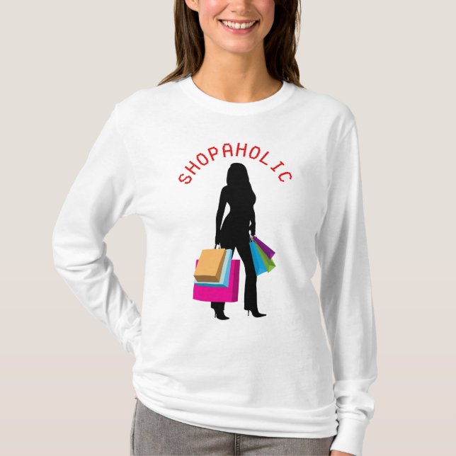 CAMISETA DE SHOPAHOLIC (Anverso)