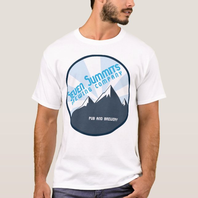 Camiseta de siete Summits Brewing Company (Anverso)