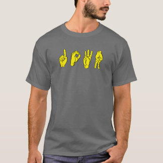 Camiseta de SignIOWA