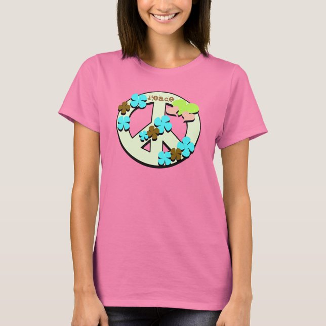 Camiseta de signo de paz (Anverso)