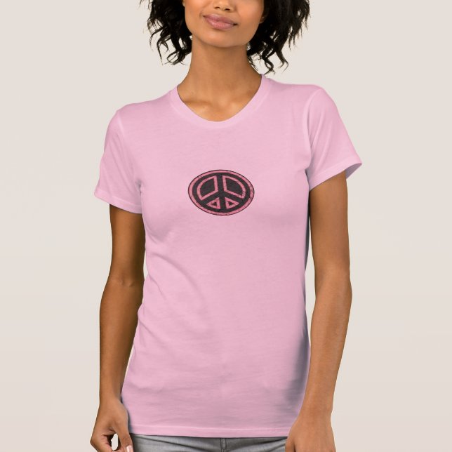 Camiseta de signo de paz (Anverso)