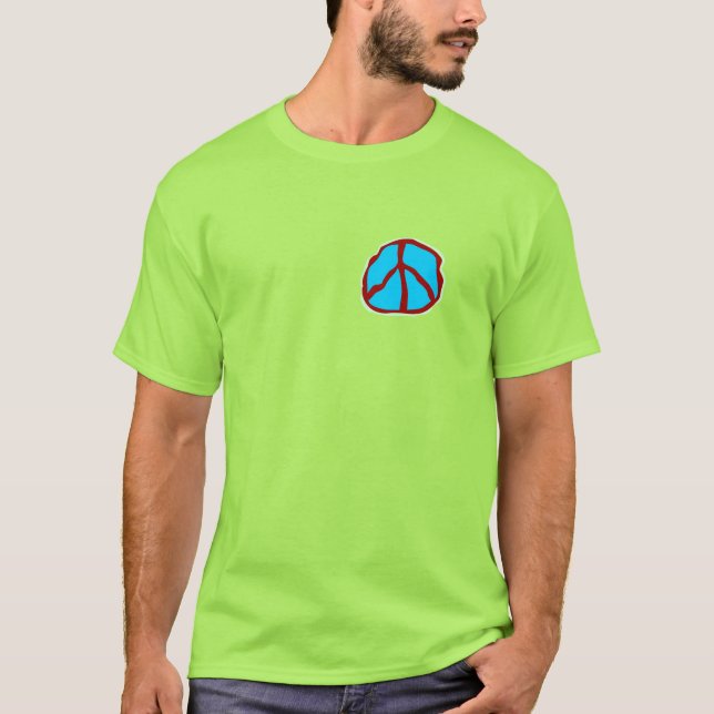 Camiseta de signo de paz (Anverso)