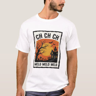 Camiseta de Silueta de Árbol Embrujado de Hallowee