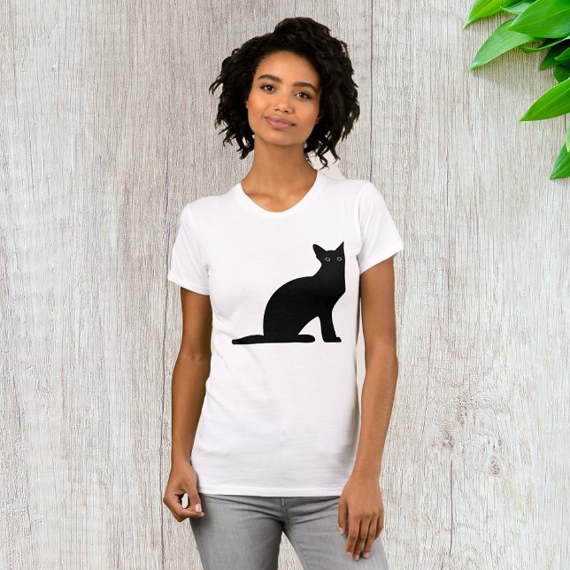 Camiseta de silueta de gato (Subido por el creador)