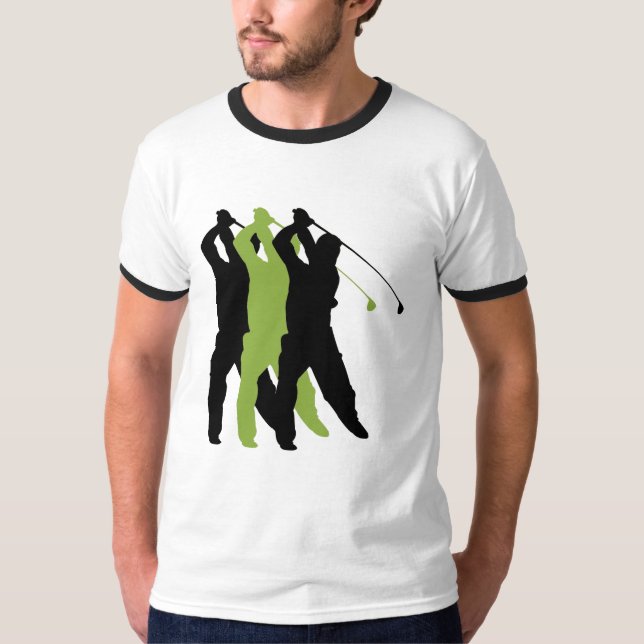 Camiseta de silueta de golf (Anverso)