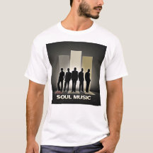Camiseta de silueta de Soul Music